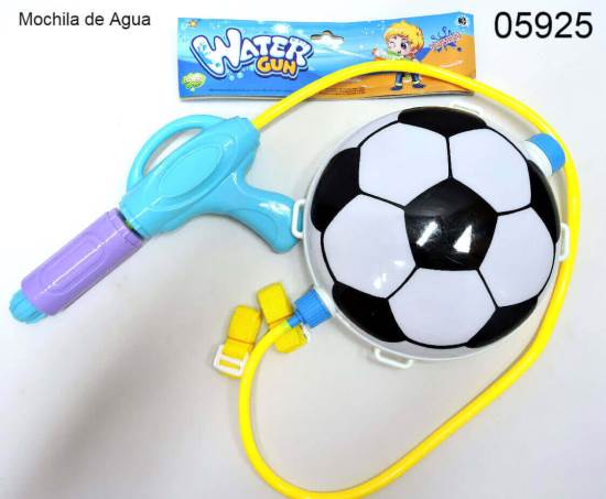 MOCHILA LANZA AGUA PELOTA 12.23